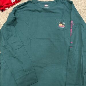 Vineyard Vines Teal Long Sleeve Shirt